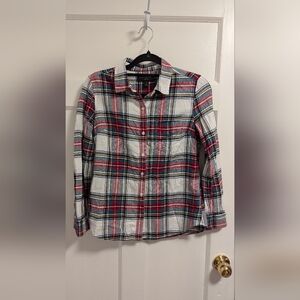 Banana Republic Blanket Plaid Shirt